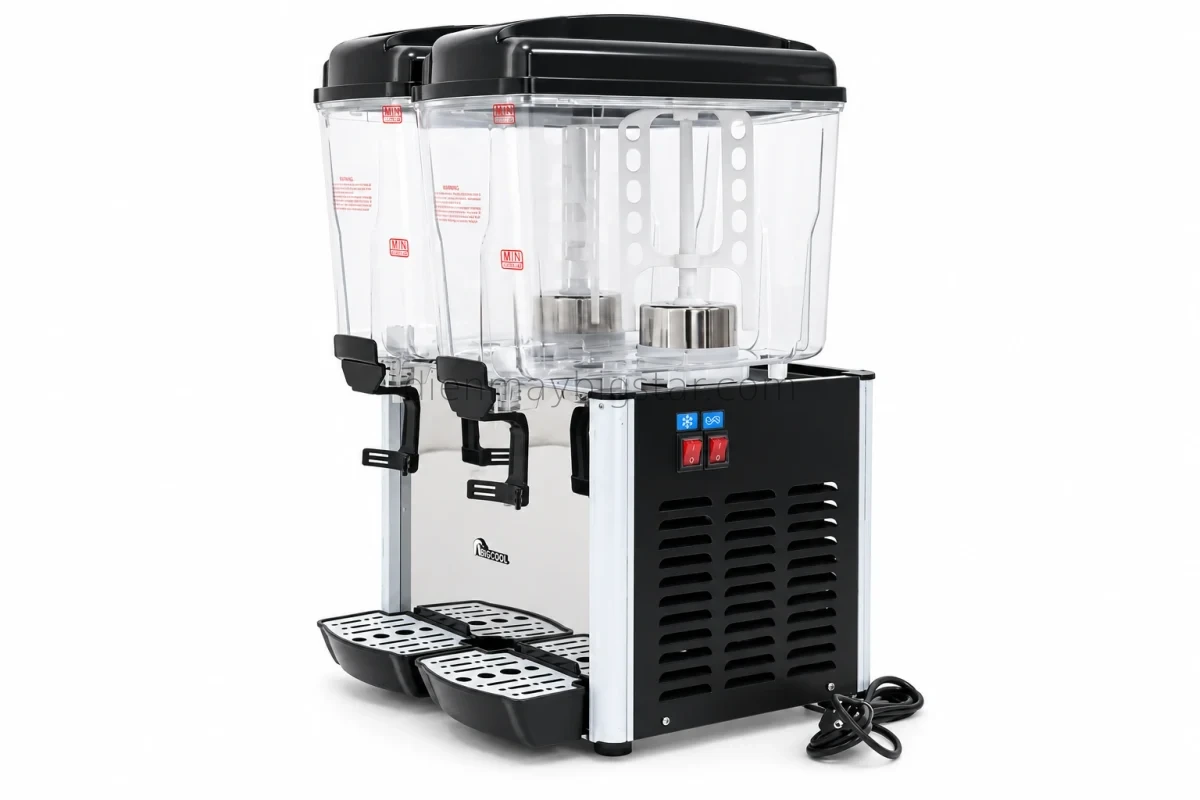 Bình đựng nước trái cây có làm lạnh 2 bình BSJ-18LX2 15 may lam lanh nuoc trai cay bsj 18lx2 10