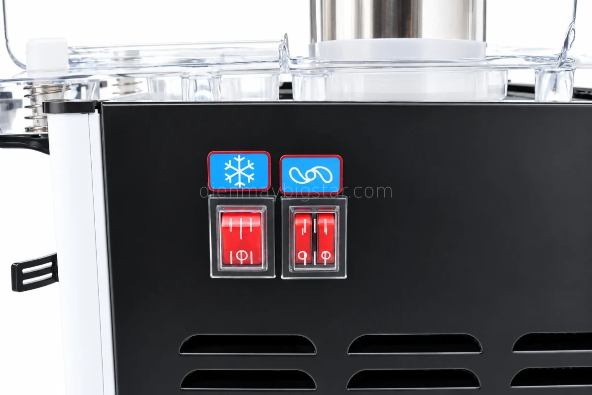 Bình đựng nước trái cây có làm lạnh 2 bình BSJ-18LX2 18 may lam lanh nuoc trai cay bsj 18lx2 7