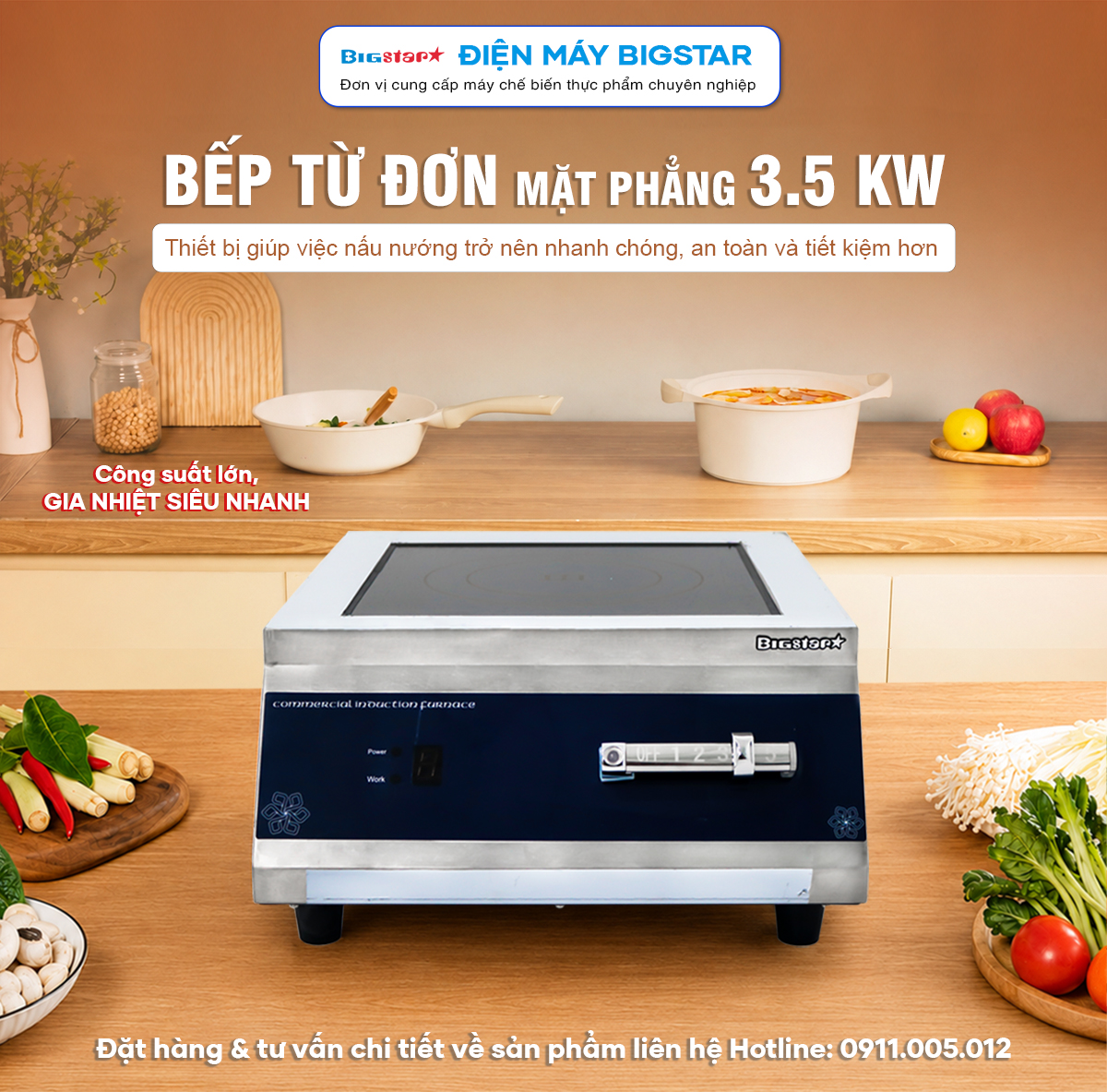 bep tu don mat phang 3.5KW banner