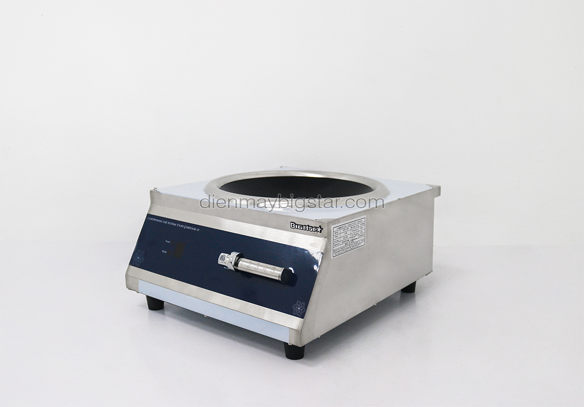 Bếp từ đơn mặt lõm tay gạt 3.5KW 220V BKIW-3.5KW 22 bep tu don mat lom xao 10