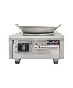 Bếp từ đơn xào để bàn mặt lõm 300mm 5000W 380V 8 nấc gạt TS-BT5010