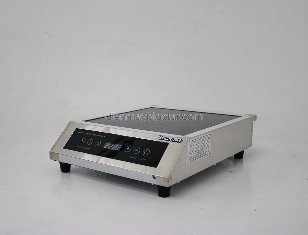 Bếp từ công nghiệp mặt phẳng cảm ứng BICT-3.5KW 220V 14 bep tu cong nghiep cam ung 3.5kw tr 6