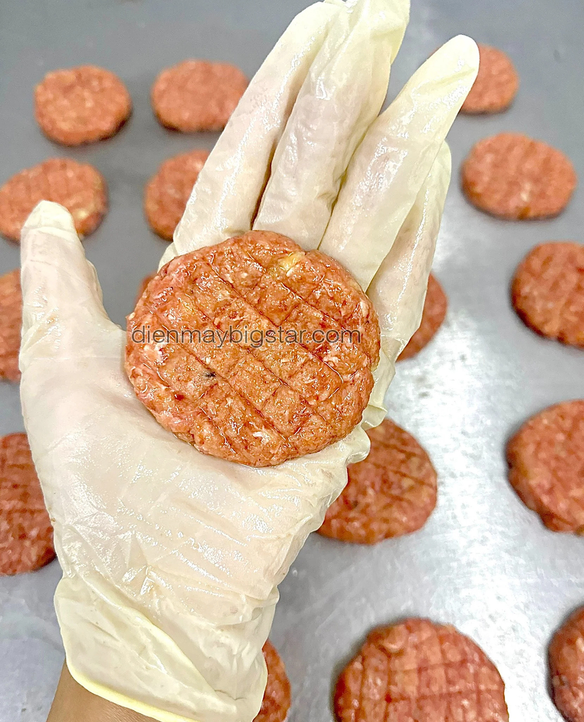 may lam nhan thit hamburger 1