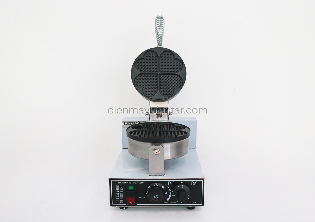 Máy làm bánh waffle 4 trái tim BS-4WF 17 may lam banh waffle 4 trai tim BS 4WF 10