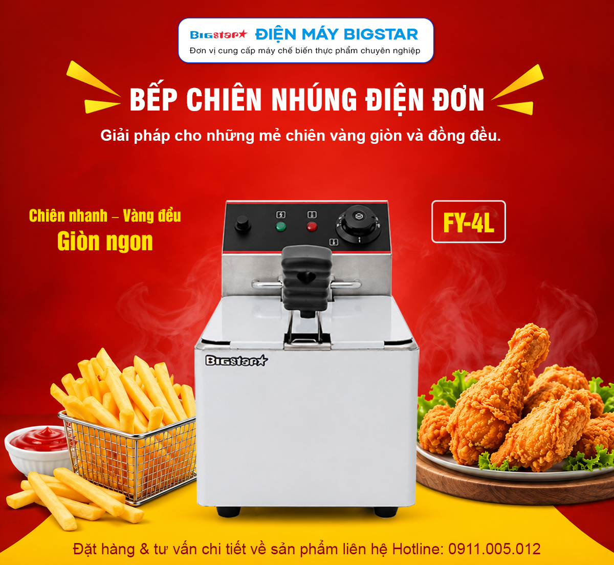 bep chien nhung dung dien don 4l FY 4L banner