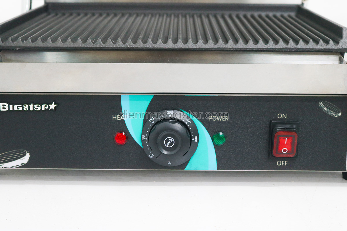 Máy kẹp nướng bánh mì đa năng đơn 220V 2.2KW BS-811E 15 may kep nuong banh mi BS 811E 5