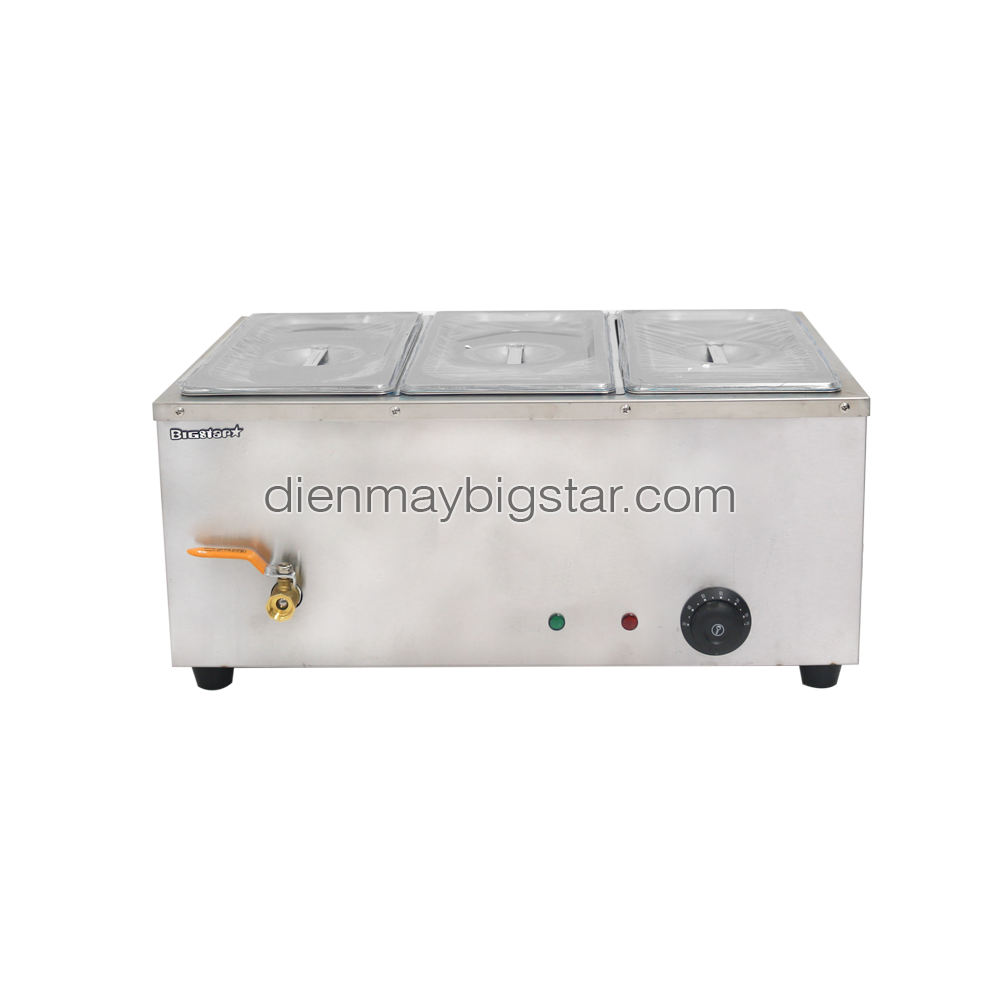 Quầy hâm nóng thức ăn 3 ngăn BS-3V