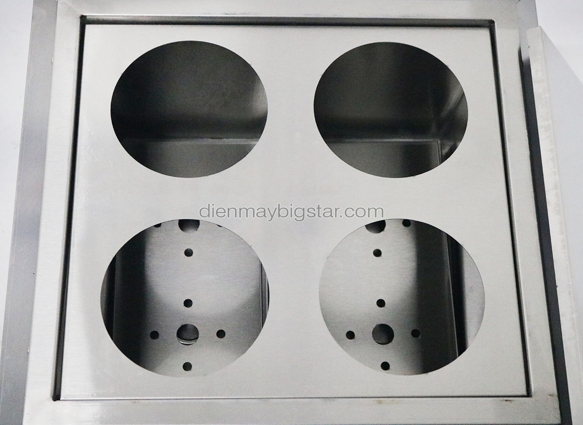 bep trung mi dien 4 hong 200V 5KW BSE EN4 7