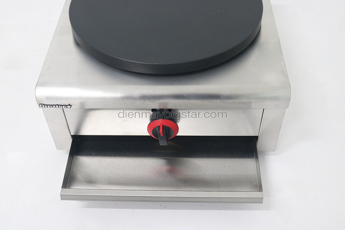 Bep lam banh crepe dung gas 1 khuon BS 01C 6