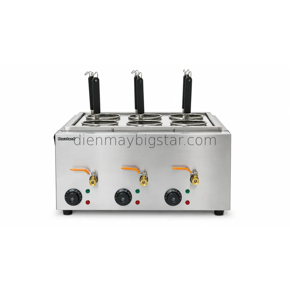 Bếp trụng mì điện 6 họng BSE-EN6