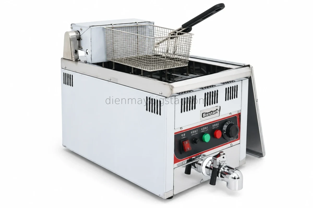 Bep chien dien 15 lit 220V 4KW BEP 15L 10
