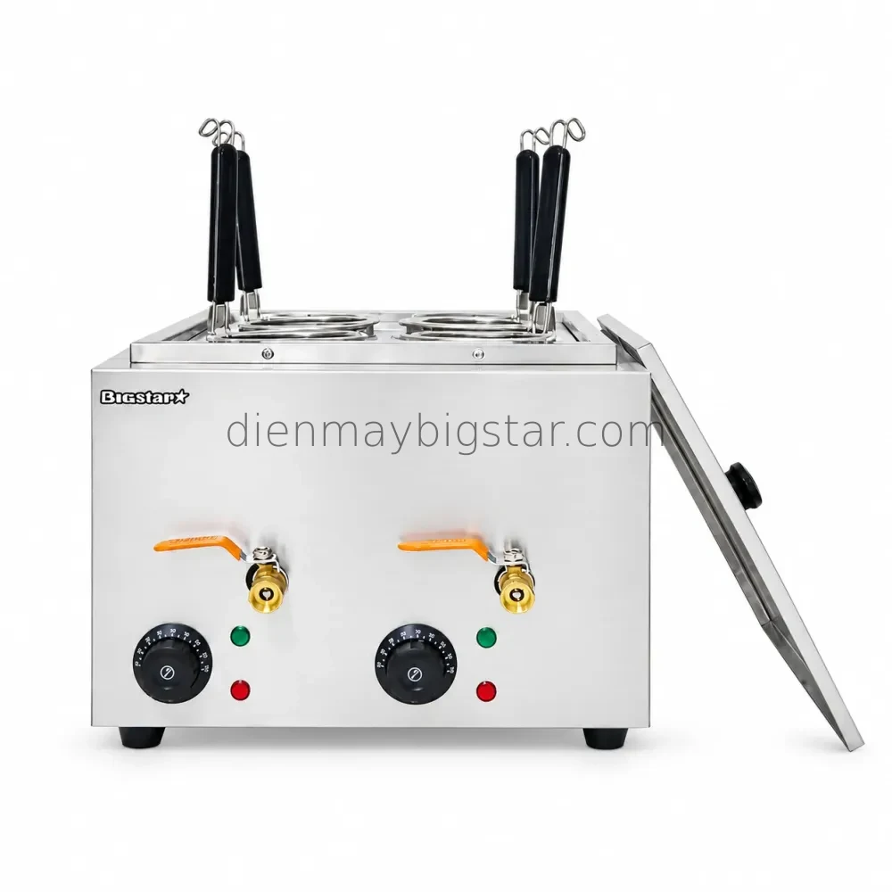 Bếp trụng mì điện 4 họng BSE-EN4