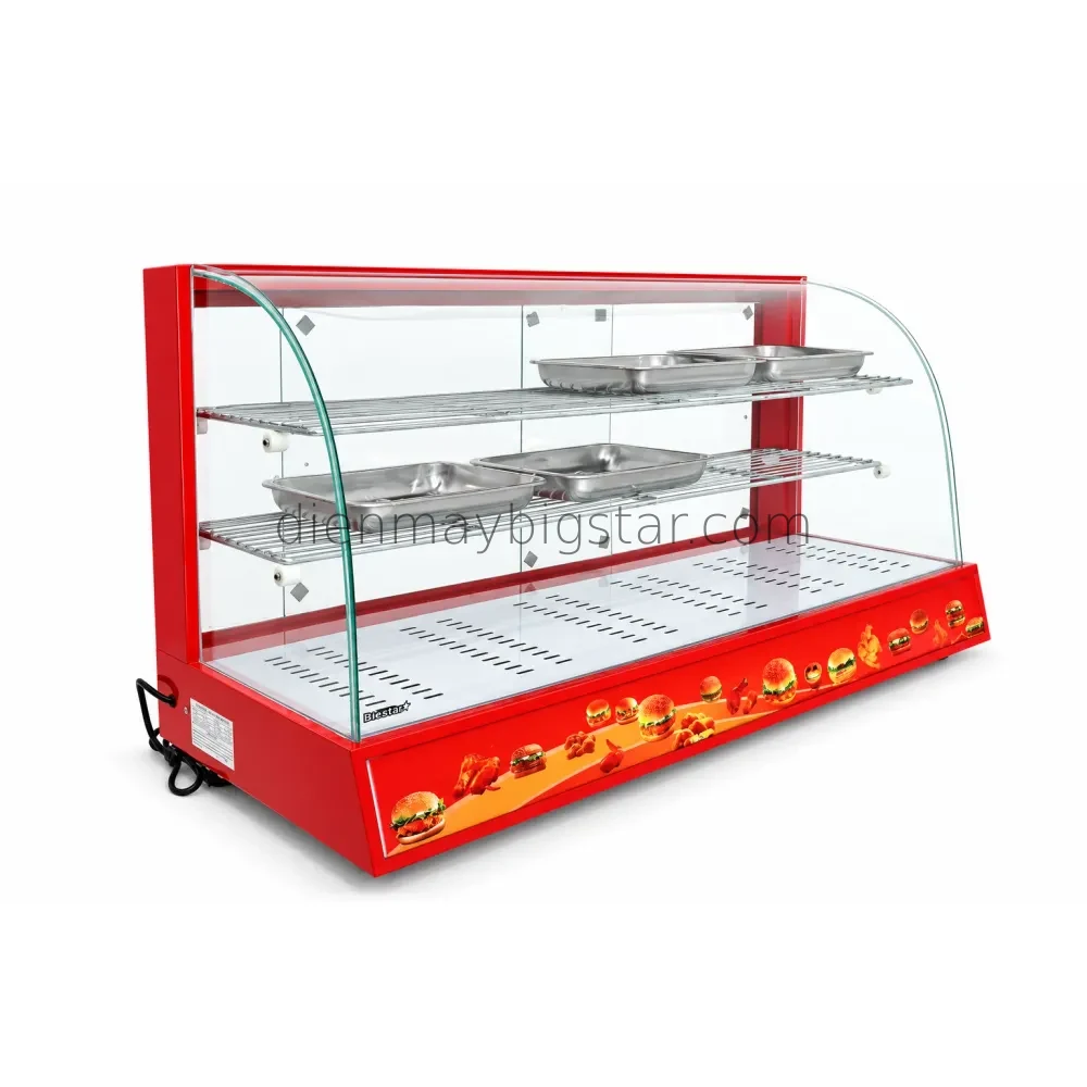 Tủ giữ nóng thức ăn 1200mm (ĐỎ) FY-4P 8 Tủ giữ nóng thức ăn 1200mm (ĐỎ) FY-4P - Ảnh 2
