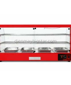 Tủ giữ nóng thức ăn 1200mm (ĐỎ) FY-4P 17 Tu giu nong banh kinh cong 4 khay 220V FY 4P 6