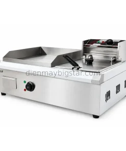 Bếp chiên nhúng kết hợp chiên phẳng dùng điện BEC-810 13 bep chien nhung ket hop chien phang dung dien 220v 4 4kw bec 810 2