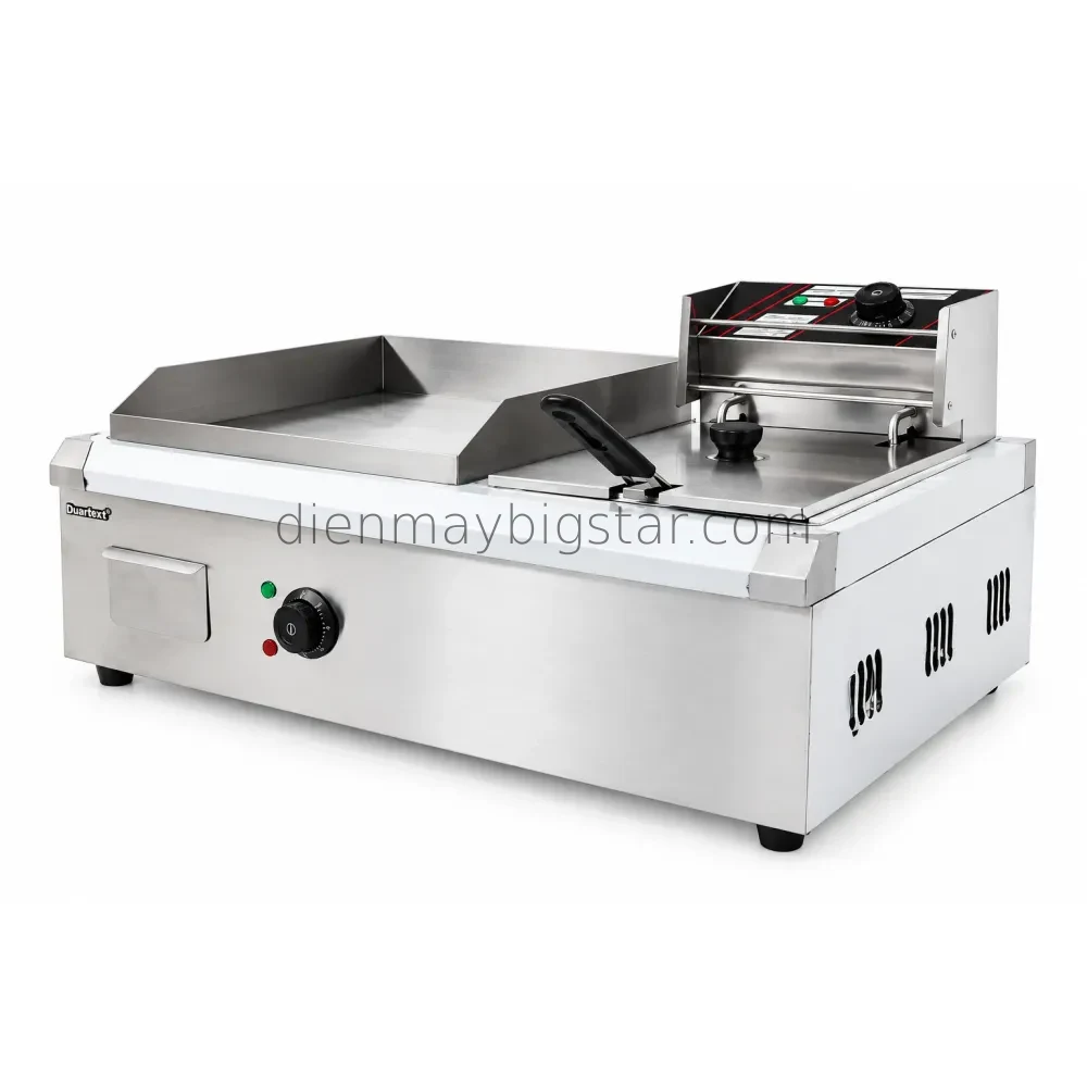 Bếp chiên nhúng kết hợp chiên phẳng dùng điện BEC-810 9 Bếp chiên nhúng kết hợp chiên phẳng dùng điện BEC-810 - Ảnh 3