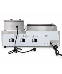 Bếp chiên nhúng kết hợp chiên phẳng dùng điện BEC-810 15 bep chien nhung ket hop chien phang dung dien 220v 4 4kw bec 810 4