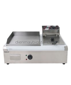 Bếp chiên nhúng kết hợp chiên phẳng dùng điện BEC-810 12 bep chien nhung ket hop chien phang dung dien 220v 4 4kw bec 810 1