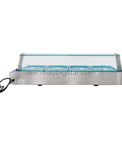 Quầy hâm nóng thức ăn 4 ngăn 1240mm BS-24V 11 quay ham nong thuc an 4 khay BS 24V 3