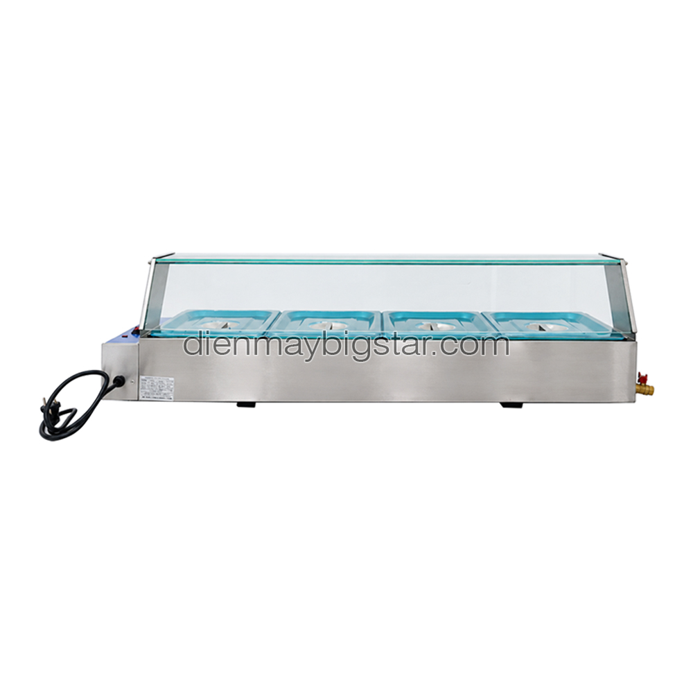 Quầy hâm nóng thức ăn 4 ngăn 1240mm BS-24V 9 Quầy hâm nóng thức ăn 4 ngăn 1240mm BS-24V - Ảnh 2