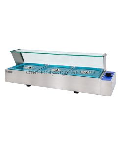 Quầy hâm nóng thức ăn 3 ngăn 970mm BS-23V 11 quay ham nong thuc an 4 khay BS 23V 2