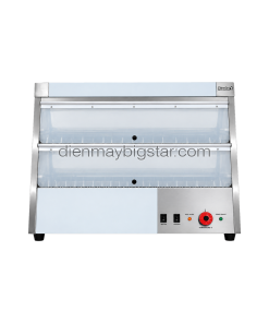 Tủ giữ nóng thức ăn 6 khay 980mm BS-2*3 12 thiet bi nganh do an nhanh tu giu nong thuc an 6 khay 220v 1kw bs 2 3 4