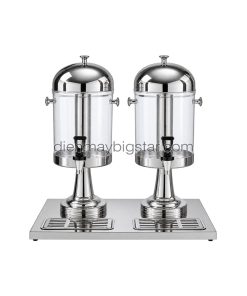 Bình nước ép trưng bày 2 ngăn 16L inox BS-82JD