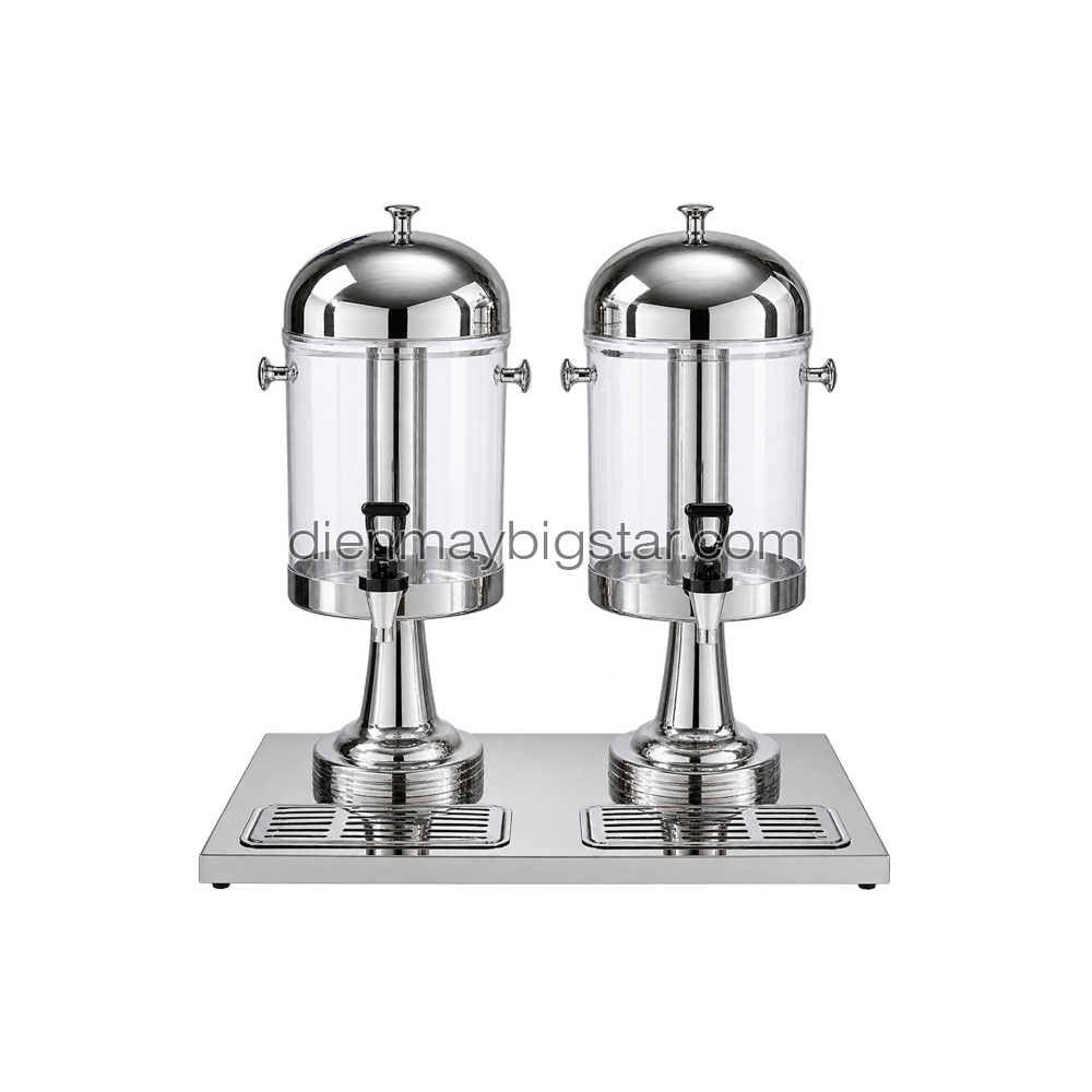Bình nước ép trưng bày 2 ngăn 16L inox BS-82JD - Thông số kỹ thuật