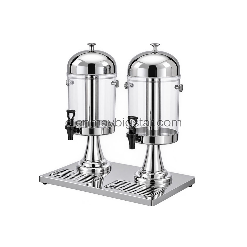 Bình nước ép trưng bày 2 ngăn 16L inox BS-82JD 8 Bình nước ép trưng bày 2 ngăn 16L inox BS-82JD - Ảnh 2