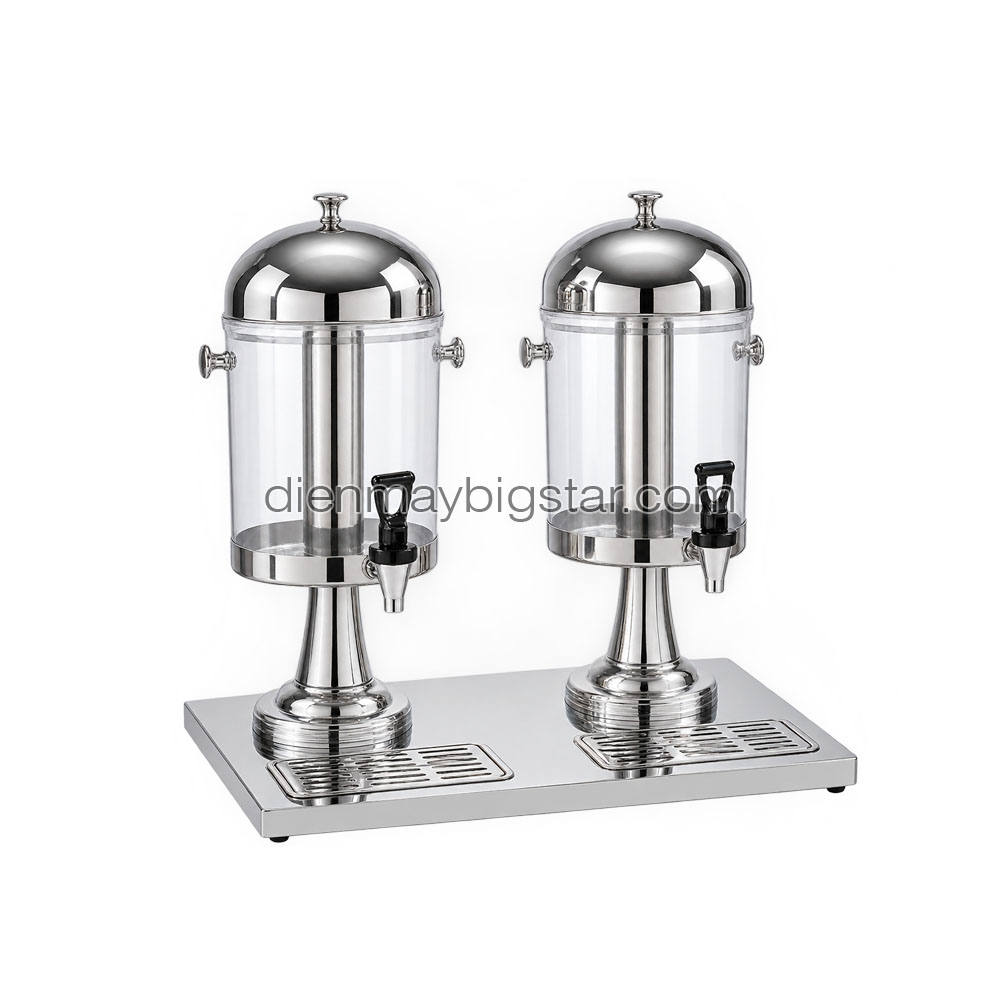 Bình nước ép trưng bày 2 ngăn 16L inox BS-82JD 9 Bình nước ép trưng bày 2 ngăn 16L inox BS-82JD - Ảnh 3