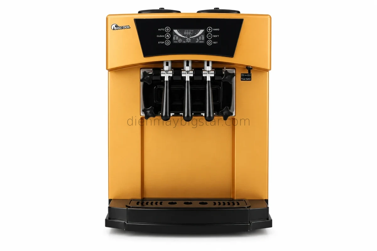 may lam kem tuoi 3 voi de ban 22 30 lit gio 220v 2 3kw bsl 1800 14