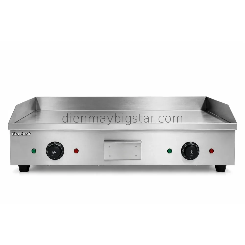 Bếp chiên phẳng dùng điện 2 vùng nhiệt BS-820