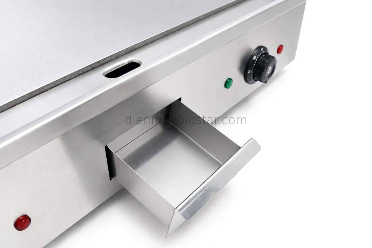 Bếp chiên phẳng dùng điện 2 vùng nhiệt BS-820 16 bep chien phang dung dien 2 vung nhiet 220v 4 4kw bs 820 7