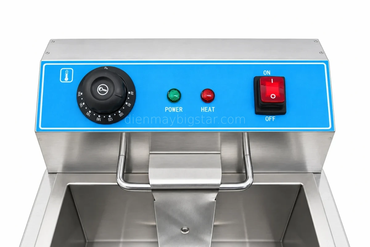 Bếp chiên nhúng điện đơn 10 lít BEF-10L 18 bep chien bef 10l 8