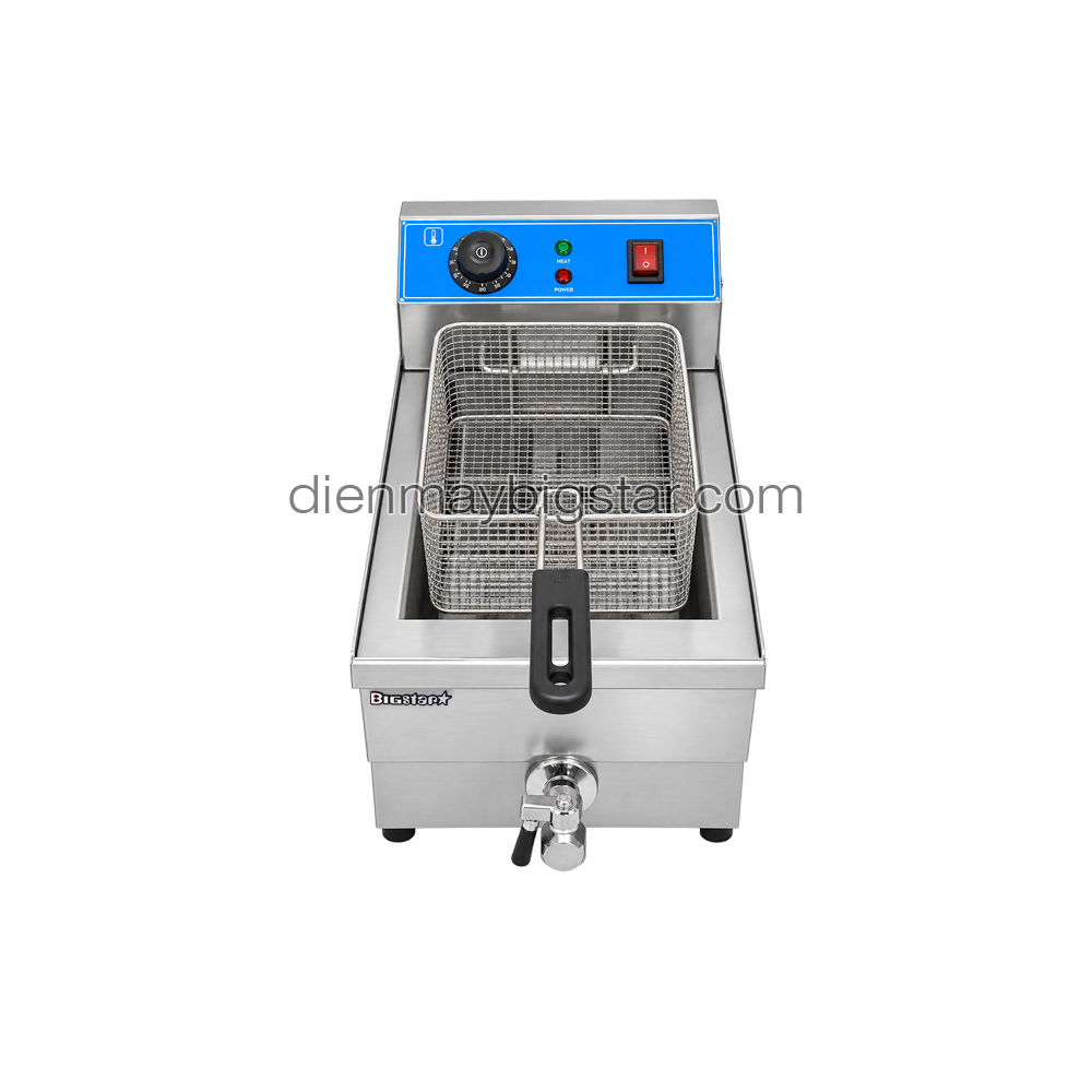 Bếp chiên nhúng điện đơn 10 lít có vòi BS-101L 8 Bếp chiên nhúng điện đơn 10 lít có vòi BS-101L - Ảnh 2