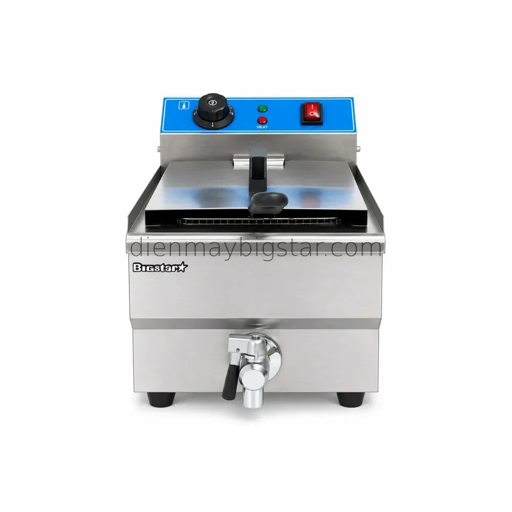 Bếp chiên nhúng điện đơn 10 lít có vòi BS-101L 7 Bếp chiên nhúng điện đơn 10 lít có vòi BS-101L