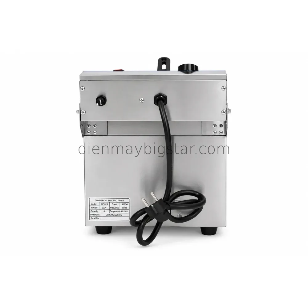 Bếp chiên nhúng điện đơn 10 lít có vòi BS-101L 10 Bếp chiên nhúng điện đơn 10 lít có vòi BS-101L - Ảnh 4