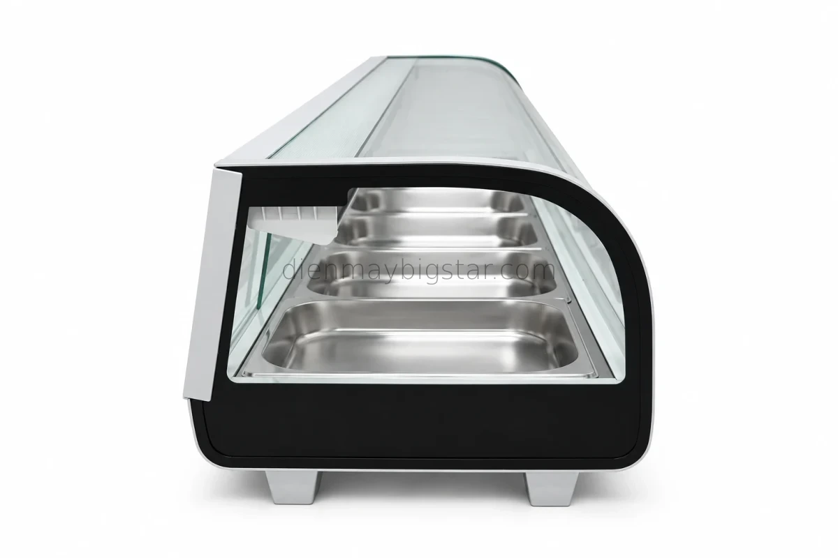 Tủ trưng bày sushi có làm lạnh 132 lít BSD-132L 18 tu mat ban mat bsd 132l 9