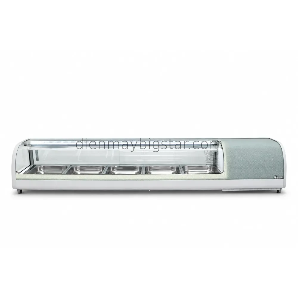 Tủ trưng bày sushi có làm lạnh 132 lít BSD-132L