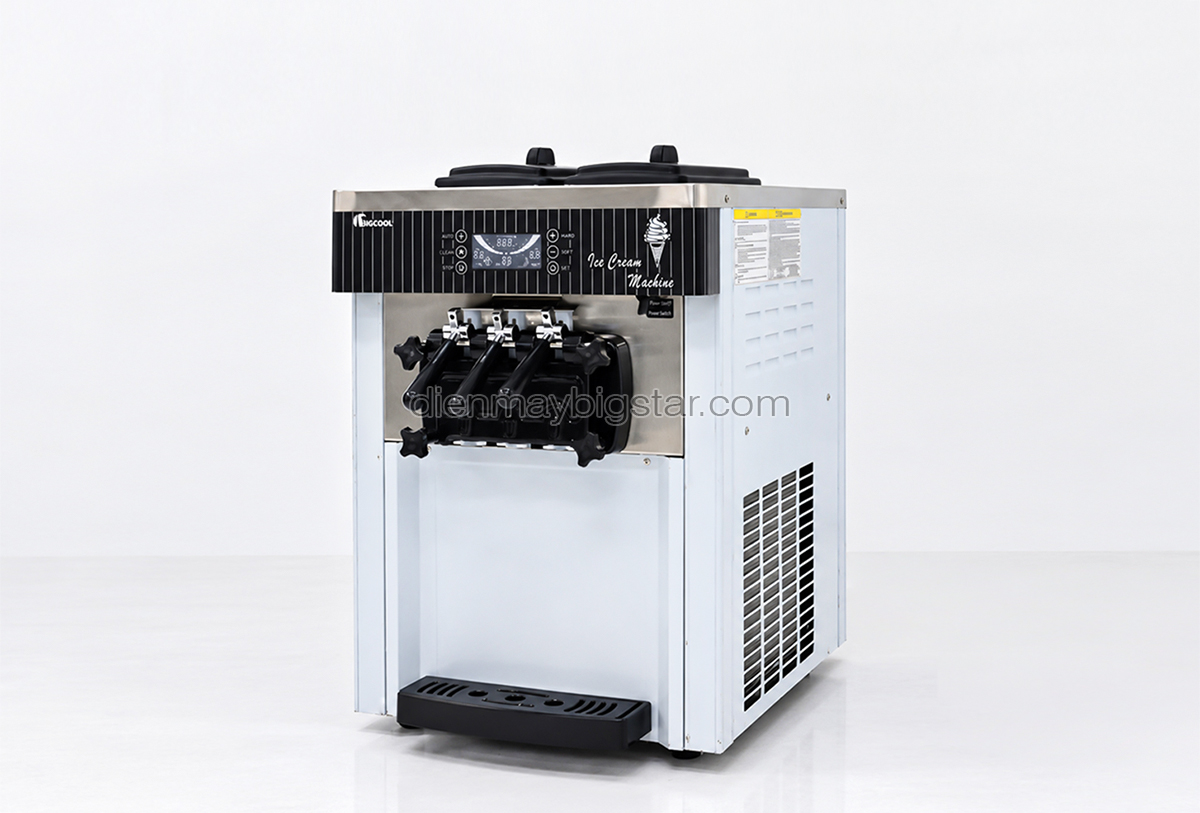 may lam kem tuoi 3 voi de ban bon 6L6L 220V 2.2KW BSL 8218T 11