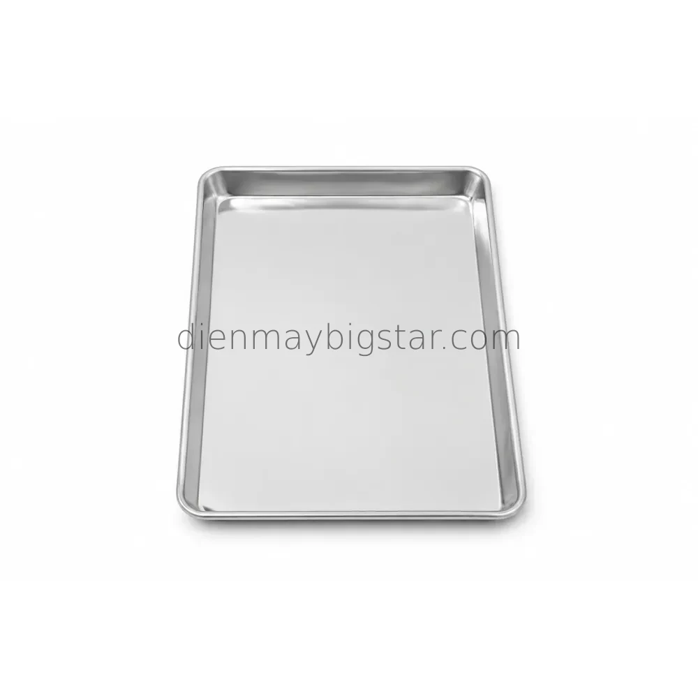 Khay nướng bánh nhôm 600x400x50mm ASBT-50B - Thông số kỹ thuật