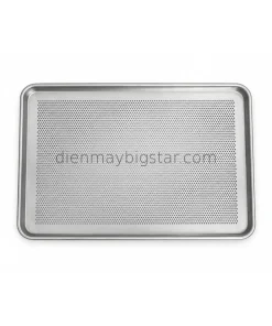 Khay nướng bánh nhôm đục lỗ 600x400x30mm PABT-30H