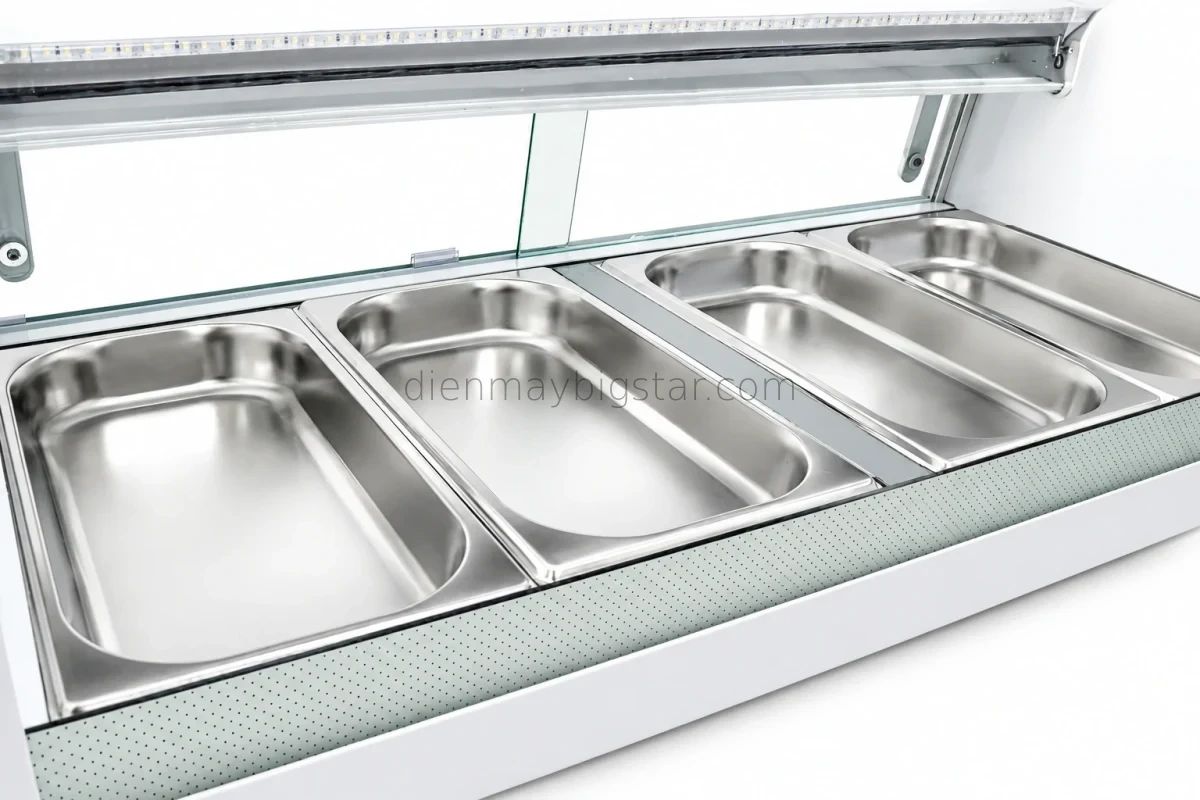 Tủ trưng bày sushi có làm lạnh 42 lít BSD-42L 15 tu mat ban mat tu trung bay sushi co lam lanh 42 lit 220v bsd 42l 10