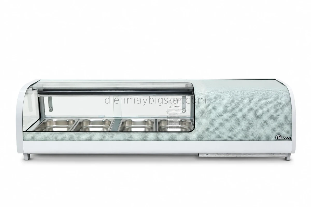 Tủ trưng bày sushi có làm lạnh 42 lít BSD-42L 17 tu mat ban mat tu trung bay sushi co lam lanh 42 lit 220v bsd 42l 11