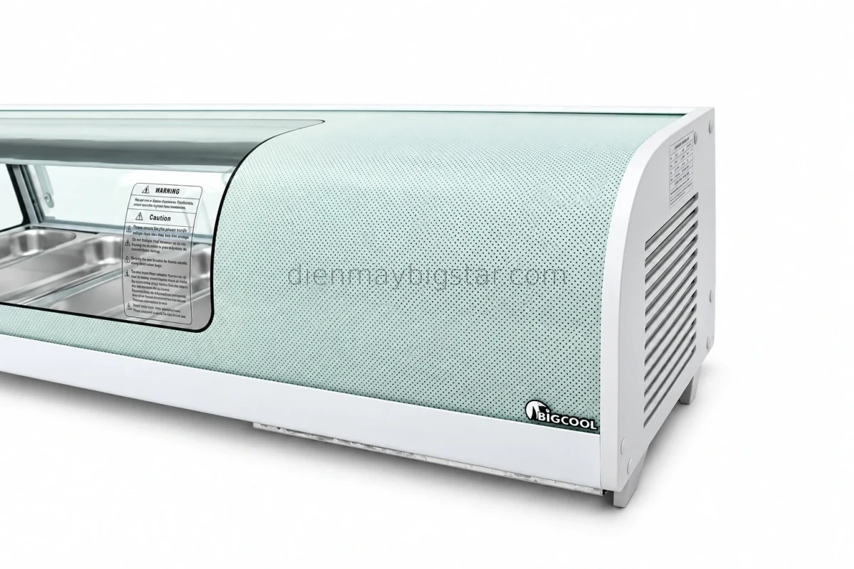 Tủ trưng bày sushi có làm lạnh 42 lít BSD-42L 16 tu mat ban mat tu trung bay sushi co lam lanh 42 lit 220v bsd 42l 5