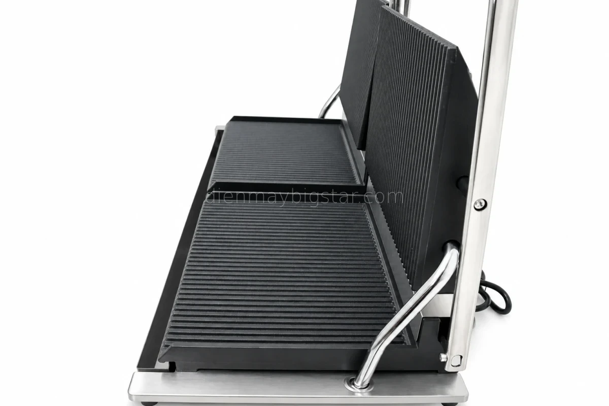 May kep nuong banh mi da nang doi 220V 4 4KW BS 813E 12