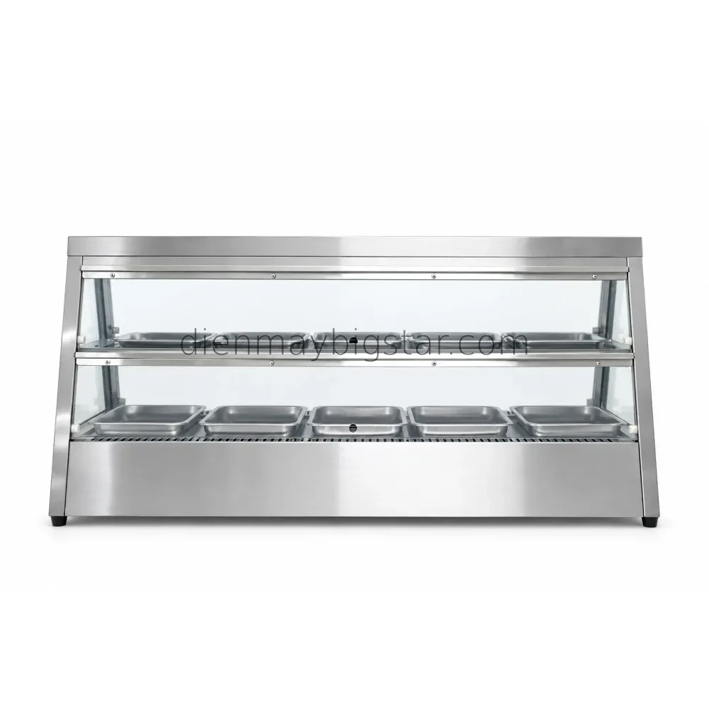 Tủ giữ nóng thức ăn 10 khay 1500mm BS-2*5