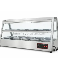 Tủ giữ nóng thức ăn 10 khay 1500mm BS-2*5 14 tu giu nong thuc pham tu giu nong thuc an 10 khay 1500mm bs 2 5 3