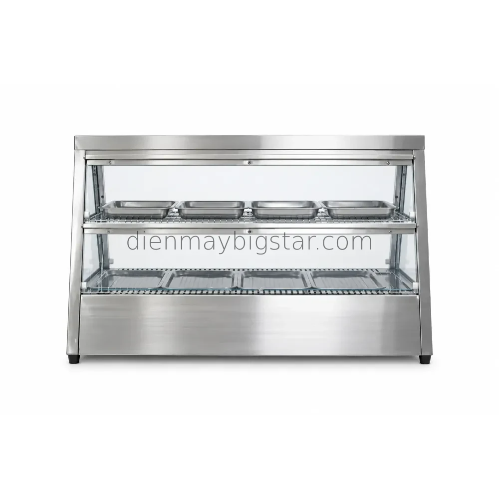 Tủ giữ nóng thức ăn 8 khay 1200mm BS-2*4