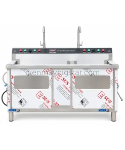 Máy rửa chén bát chậu đôi 1500mm có sục khí JK-C150S